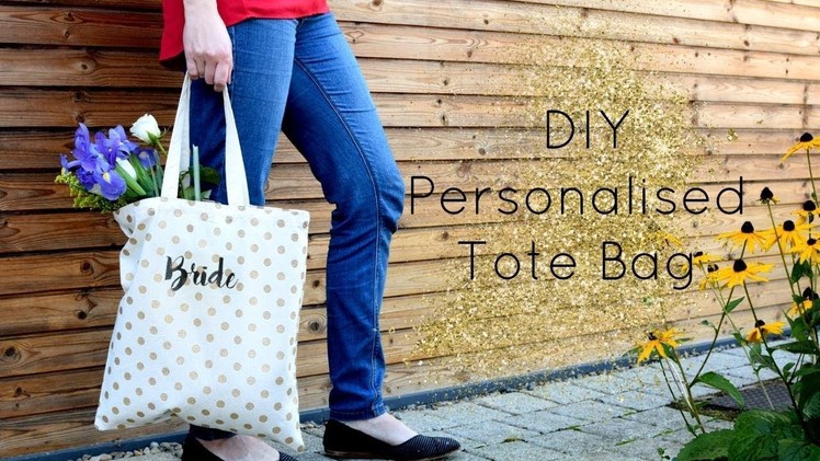 DIY Personalised Tote Bag