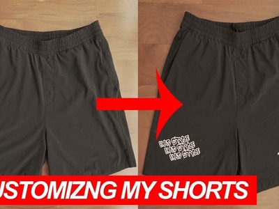 How I customized my shorts | @KenAndrewDaily