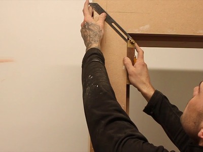How to Fit Architrave to an Uneven Door Frame