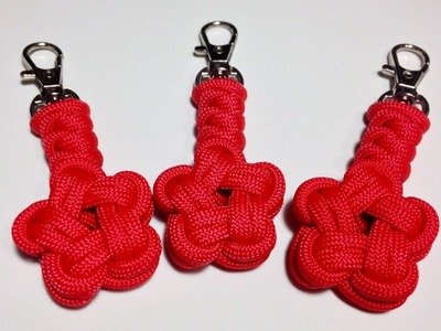 How to Make a Star Knot Zipper Pull Out of Paracord