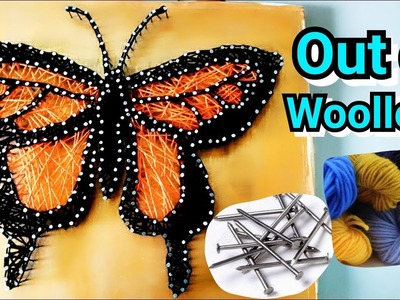 How To Make A String Art Butterfly -- An Easy Tutorial On String Art