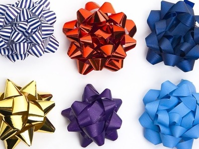 How To Make Bows For Gifts | Diy Gift Bows