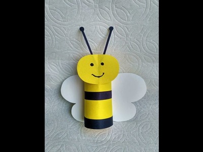 How to Make Bumble Bee With Paper | Honey Bee