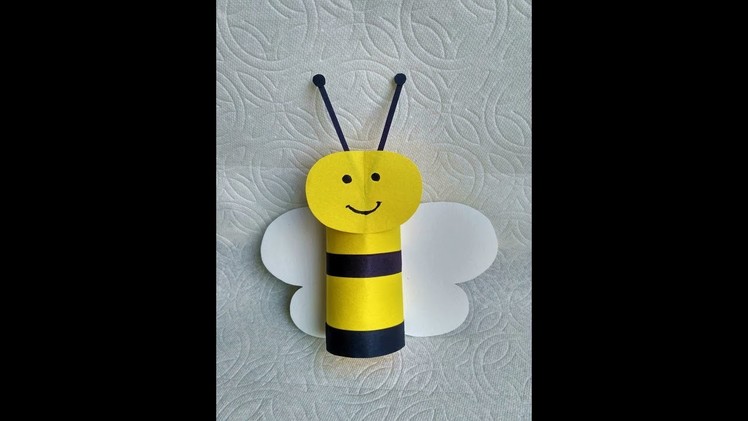 How to Make Bumble Bee With Paper | Honey Bee