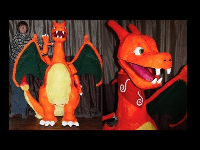 How to Make: Charizard Puppet (Pokemon)