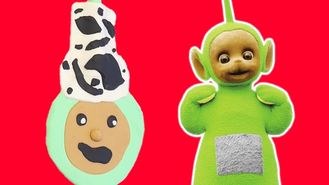 how-to-make-dipsy-from-play-doh-teletubbies-crafts-for-kids-play-doh-crafts-crafty-kids