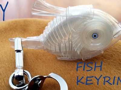 How to make fish key-ring using drip set