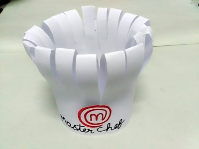 How to make master chef cap || DIY cooking cap from paper
