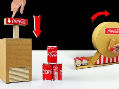 How to Make Smart Coca Cola Box from Cardboard