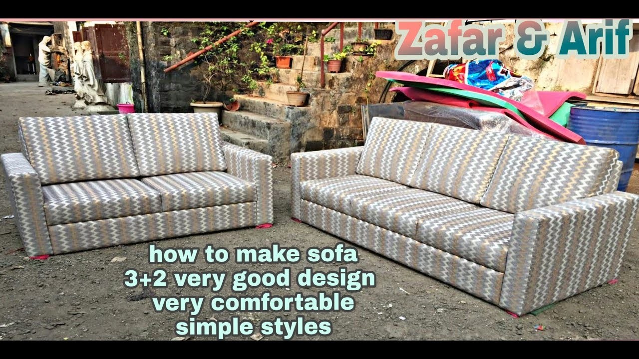 How to make sofa New design  3+2 Made by ABKN FURNITEC very stylish design