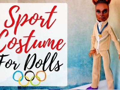 How To Make Sport Costume For Monster High Dolls. Handmade Tutorial for Toys