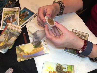 How to Trim and Edge your Druid Craft Tarot Deck.