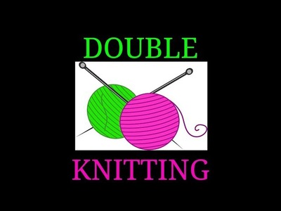 Intro to Double Knitting