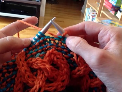 Knitting increase 1 into 5