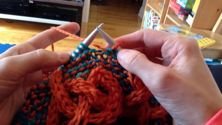 Knitting increase 1 into 5