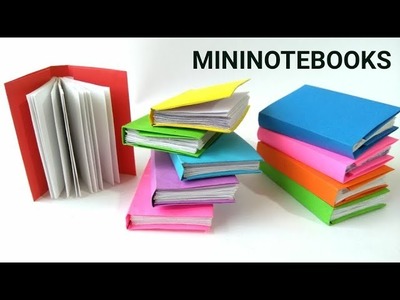 MINI NOTEBOOKS FROM ONE SHEET OF PAPER
