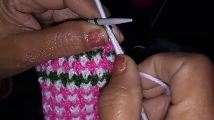 Multi colour || Knitting Pattern || Baby sweater design || Very Easy to make Knitting Design