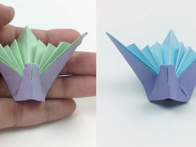 Origami Celebration Paper Crane - How to Make an Origami Flapping Bird [Tutorial]  Step by Step-Easy