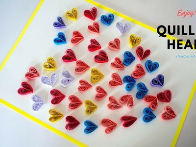 Quilling Heart   How To Make Quilling Heart   Quilling Art   Quilling Heart Greeting Card