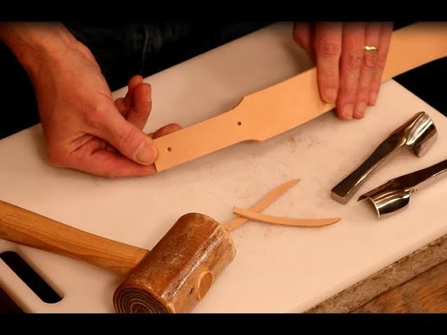 The Leather Element: How to Taper Leather Straps