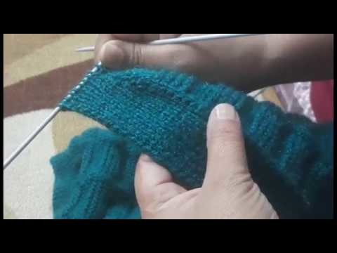 Unique way of Making button Patti or v neck for cardigan.jacket how to make half sleev jacket part 5