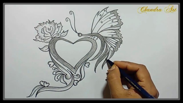 Valentines Drawings - How To Draw a Valentine's Design - Valentine's Day Drawings