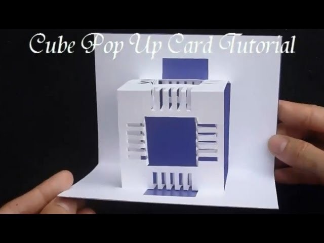17 How To Make An Amazing Cubes Pop Up Card, Origamic Architecture