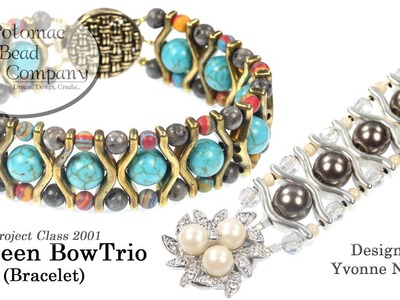 Between BowTrio Bracelet (DIY Jewelry-Making Tutorial)