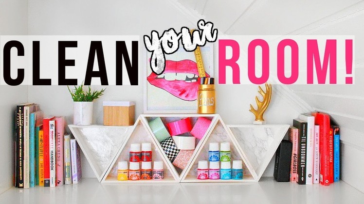 CLEAN YOUR ROOM!  | 8 New DIY Organizations + Tips & Hacks for Spring Cleaning 2018!