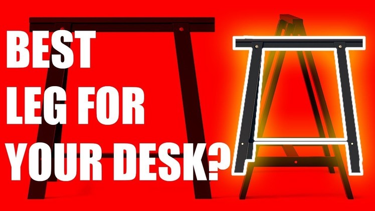 DIY 8 Feet Long Desktop - Part 1: Assembling the Desk Leg