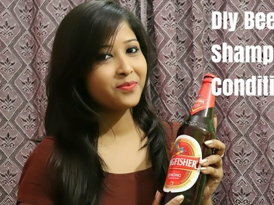 DIY Beer Shampoo & conditioner | Soft Silky Hair |Indian blogs sarmistha
