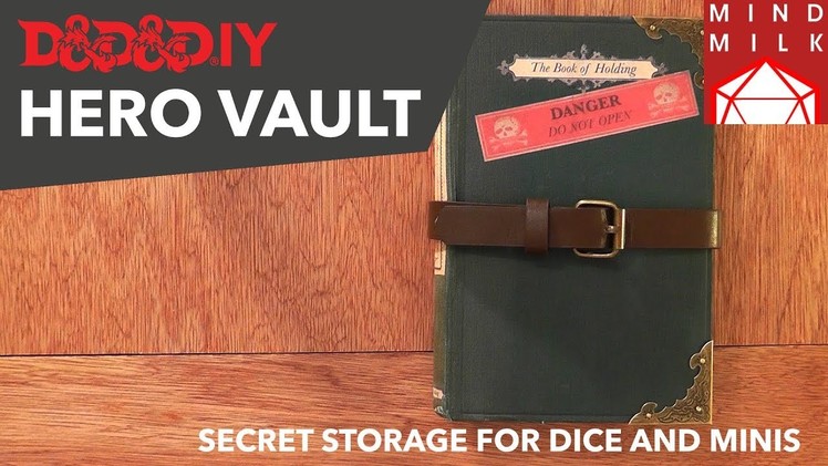 DIY Hero.Dice Vault | "The Book Of Holding"