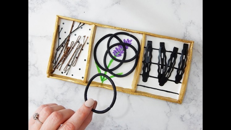 DIY Jewelry and Hair Accessories Organizer