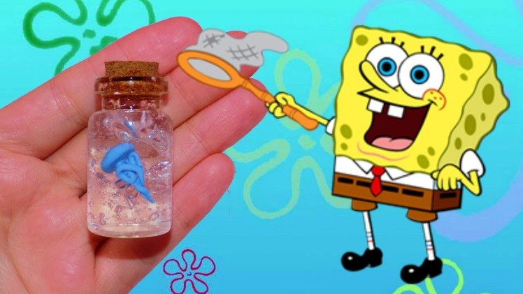 DIY Miniature Jellyfish Aquarium Bottle Charm - How to Make Miniature Things