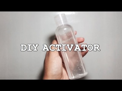 DIY Slime ACTIVATOR. slime baby