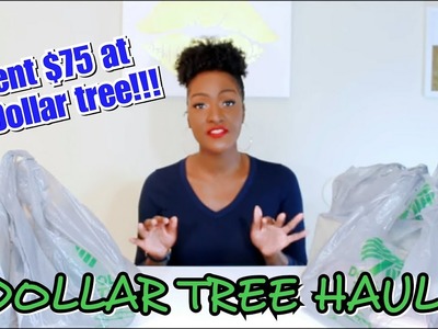 DOLLAR TREE HAUL 2018 | I SPENT $75 AT THE DOLLAR TREE | VALENTINE'S DAY EDITION | CHANELLE NOVOSÉY