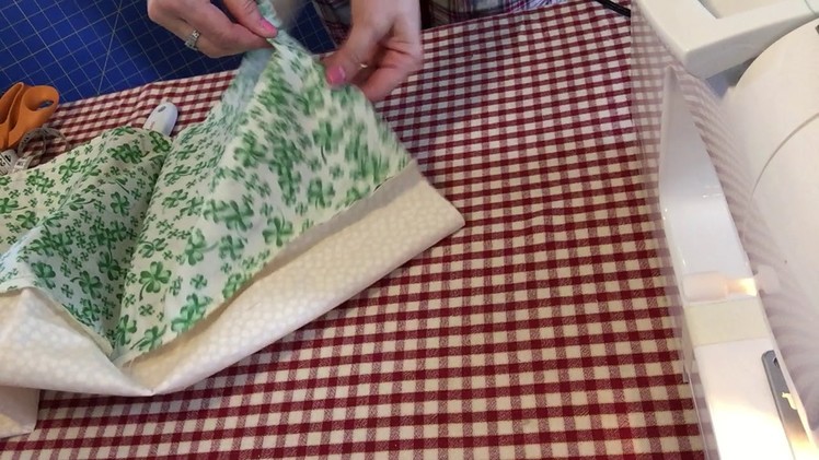 Easy sew tablerunner tutorial