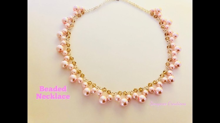 Easy to make Bridal Necklace