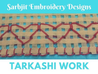 Hand Embroidery | Tarkashi Embroidery Design