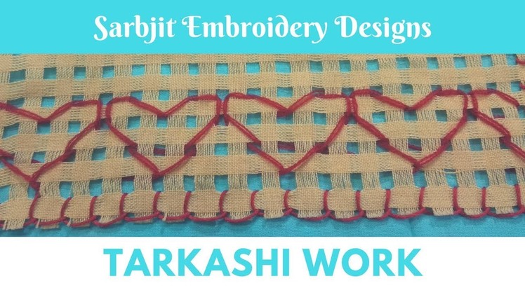 Hand Embroidery | Tarkashi Embroidery Design