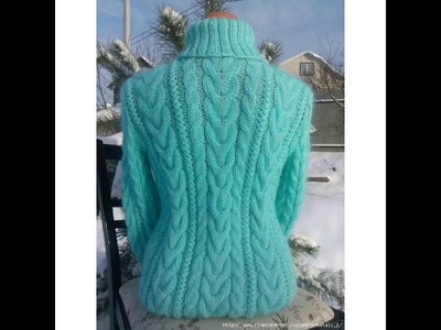 Hand knitted girls sweater designs