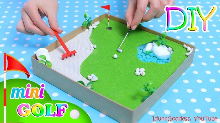 How To Make A Miniature Golf Zen Garden – DIY Stress-Relieving Desk Decoration