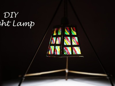How to make a Night Lamp | DIY Hanging Table Lamp