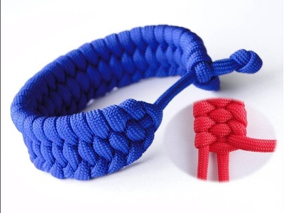 How to Make a "Rastaclat Style" Modified Trilobite Paracord Bracelet-Single Strand „Mad Max Style“