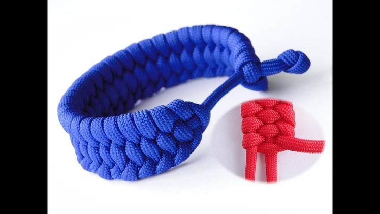 How to Make a "Rastaclat Style" Modified Trilobite Paracord Bracelet-Single Strand „Mad Max Style“