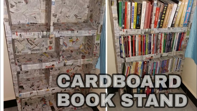 How to make Cardboard Bookshelf  |DIY |By Master arts