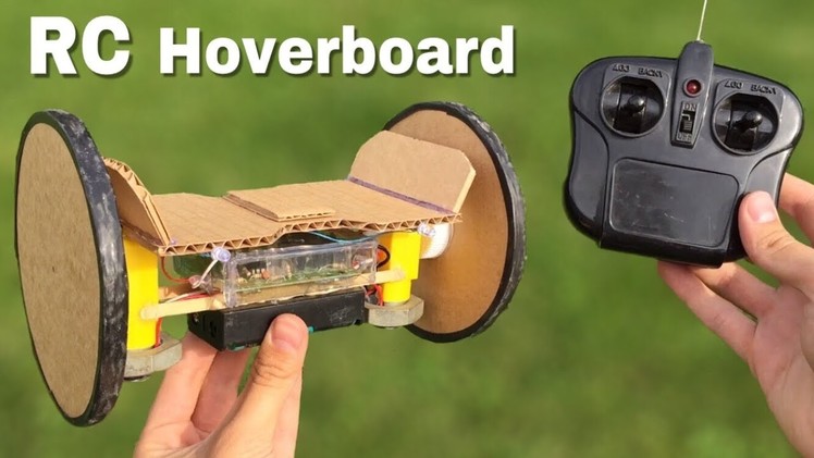 How to Make HOVERBOARD at Home Out of Cardboard - incredible idea