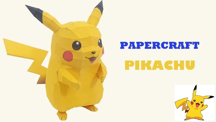 How To Make Pikachu Papercraft for kids From Papercraft 99