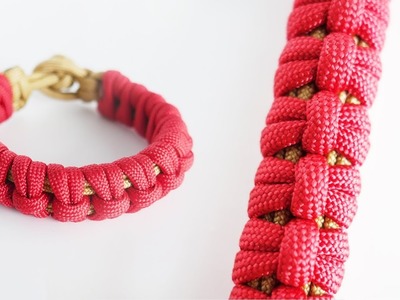 How to Make the Fenrir Paracord Bracelet | Knot and Loop Style
