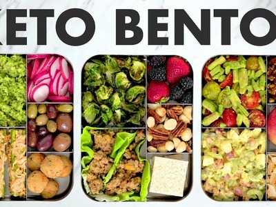 Low Carb Bento Boxes! Healthy Keto Recipes! - Mind Over Munch